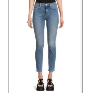 Current/Elliot stiletto skinny mid rise ankle jeans peaceful